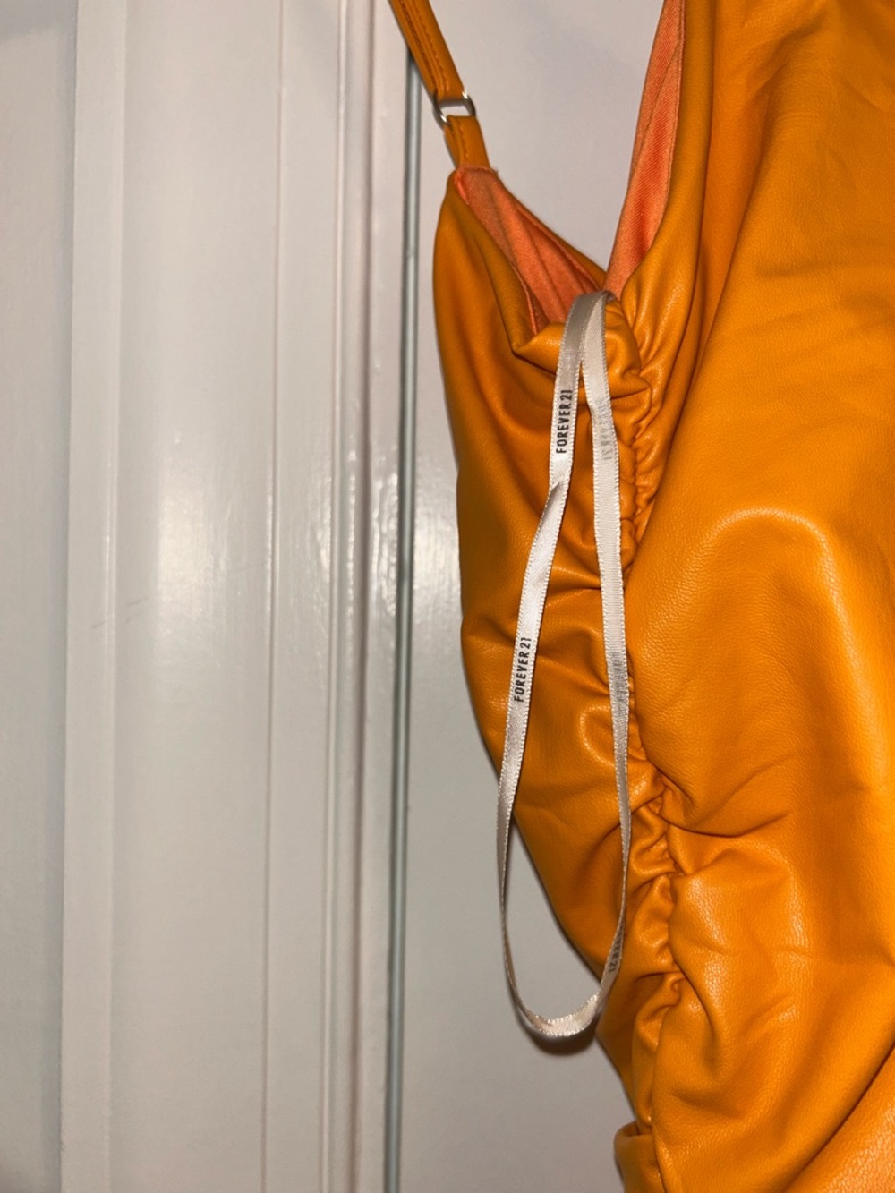 One-Shoulder Ruched Mini Dress - Picture 5 of 7